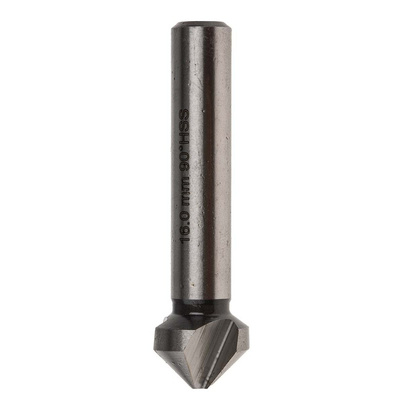 RS PRO HSS Drill Bit, 16mm Head, 3 Flute(s), 90°, 1 Piece(s)