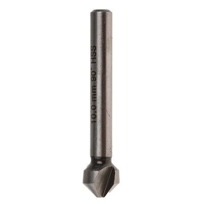 RS PRO HSS Drill Bit, 10mm Head, 3 Flute(s), 90°, 1 Piece(s)
