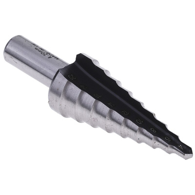 RS PRO HSS Step Drill Bit 4mm x 20mm