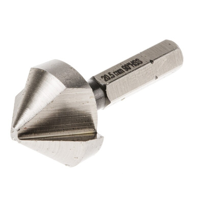 RS PRO HSS Drill Bit, 20.5mm Head, 3 Flute(s), 90°, 1 Piece(s)
