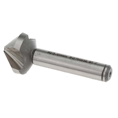 EXACT HSS-E Drill Bit, 25mm Head, 3 Flute(s), 90°, 1 Piece(s)