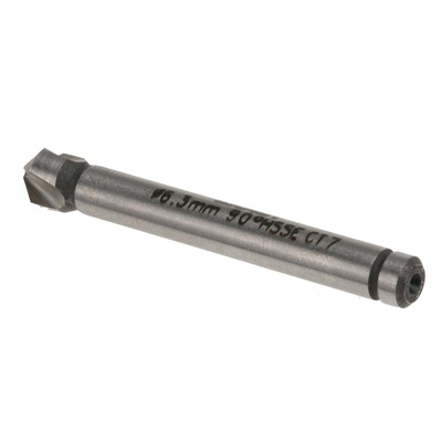 EXACT HSS-E Drill Bit, 6.3mm Head, 3 Flute(s), 90°, 1 Piece(s)