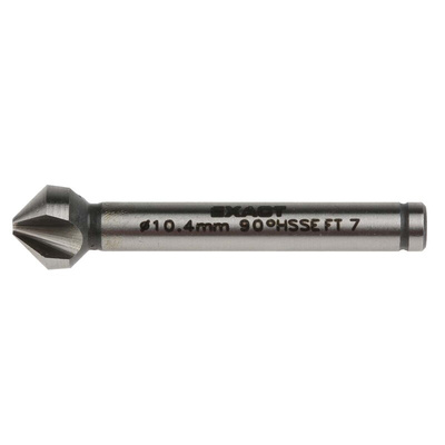 EXACT HSS-E Drill Bit, 10.4mm Head, 3 Flute(s), 90°, 1 Piece(s)