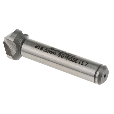 EXACT HSS-E Drill Bit, 16.5mm Head, 3 Flute(s), 90°, 1 Piece(s)