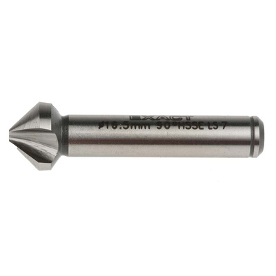 EXACT HSS-E Drill Bit, 16.5mm Head, 3 Flute(s), 90°, 1 Piece(s)