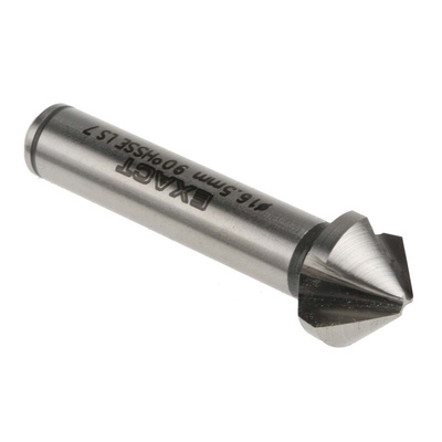 EXACT HSS-E Drill Bit, 16.5mm Head, 3 Flute(s), 90°, 1 Piece(s)