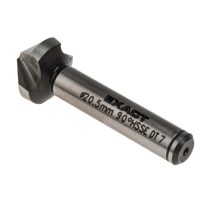 EXACT HSS-E Drill Bit, 20.5mm Head, 3 Flute(s), 90°, 1 Piece(s)