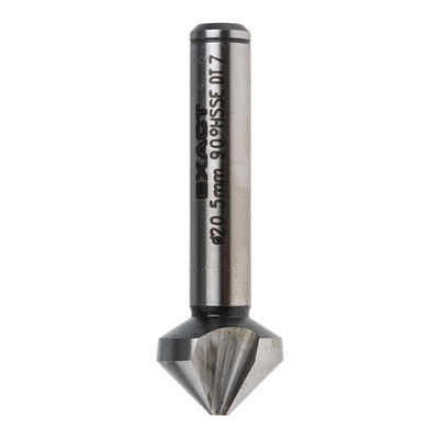 EXACT HSS-E Drill Bit, 20.5mm Head, 3 Flute(s), 90°, 1 Piece(s)