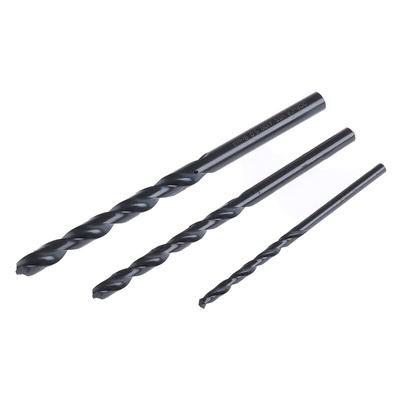 Dormer 51-Piece Twist Drill Bit Set for Multi-Material, 6mm Max, 1mm Min, HSS Bits