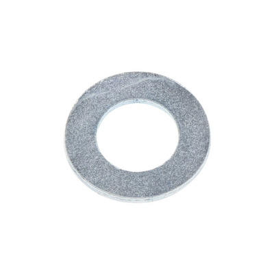 Bright Zinc Plated Steel Plain Washer, 0.8mm Thickness, M5 (Form B)
