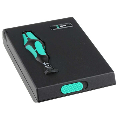 Wera HSS Countersink Drill Bit Set, 6.3 mm, 8.3 mm, 10.4 mm, 12.4 mm, 16.5 mm, 20.5 mm Head, 90°, 8 Piece(s)