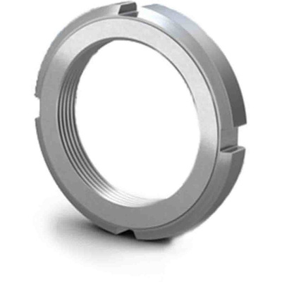 RS PRO, M50, 11mm Plain Steel Lock Nut