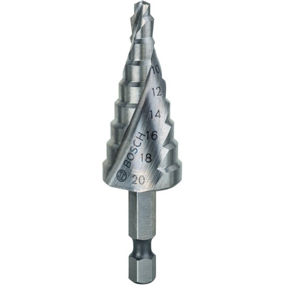 Bosch HSS Drill Bit, 4mm Head, 1 Flute(s), 90°