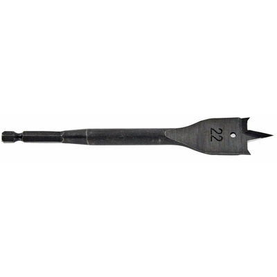 Tivoly 1-Piece Flat Wood Drill Bit Set for Wood, 38mm Max, 38mm Min, HCS Bits