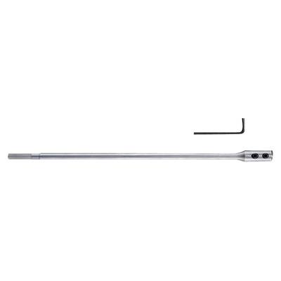 Rallonge bois plate L300mm queue hexagon