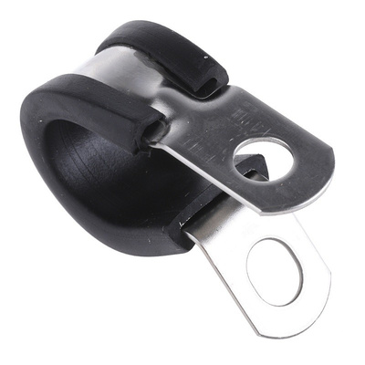 13mm Black Stainless Steel P Clip