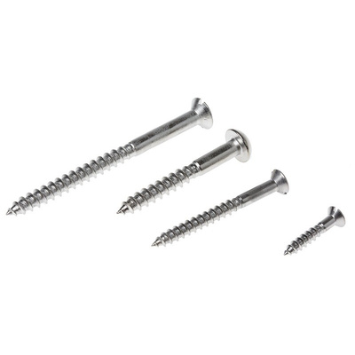 1250 piece Stainless Steel Screw/Bolt Kit, No. 10, No. 6, No. 8