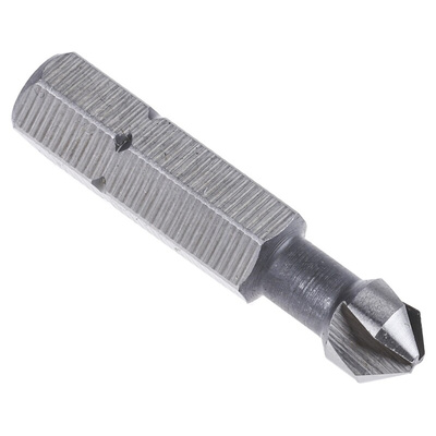 EXACT HSS Drill Bit, 6.3mm Head, 3 Flute(s), 90°, 1 Piece(s)