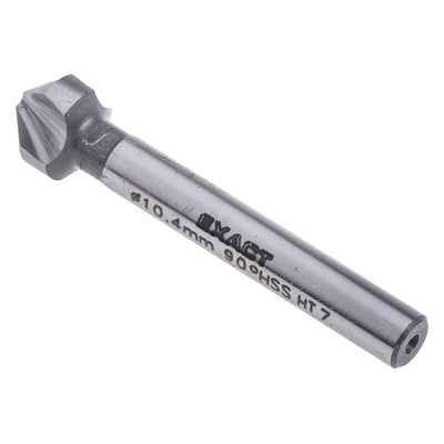EXACT HSS Drill Bit, 10.4mm Head, 3 Flute(s), 90°, 1 Piece(s)