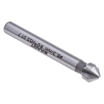 EXACT HSS Drill Bit, 8.3mm Head, 3 Flute(s), 90°, 1 Piece(s)