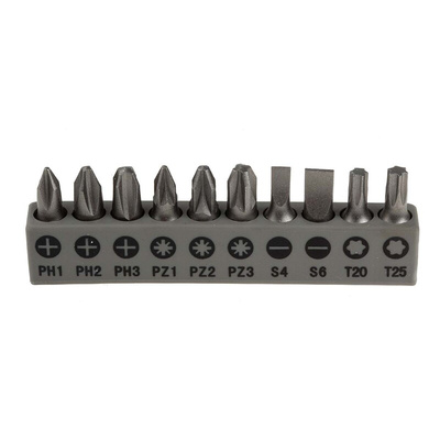 Bosch 30-Piece Twist Drill Bit Set for Multi-Material, 8mm Max, 1.5mm Min, HSS Bits