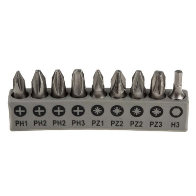 Bosch 50-Piece Masonry Drill Bit, Metal Drill Bit, Wood Drill Bit Set for Multi-Material, 22mm Max, 1.5mm Min, HSS Bits