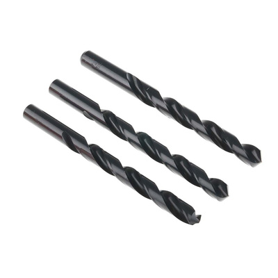 RS PRO 29-Piece Twist Drill Bit Set for Metal, 1/2in Max, 1/16in Min, HSS-G Bits