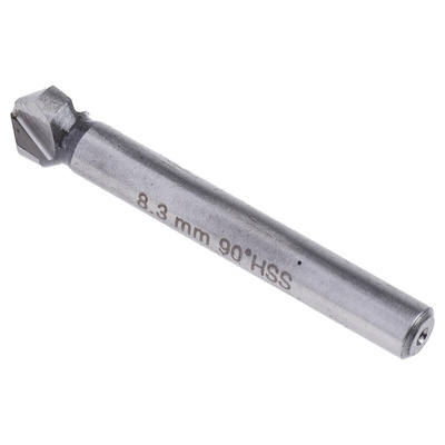RS PRO HSS Drill Bit, 8.3mm Head, 3 Flute(s), 90°, 1 Piece(s)