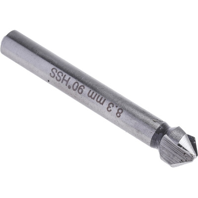 RS PRO HSS Drill Bit, 8.3mm Head, 3 Flute(s), 90°, 1 Piece(s)