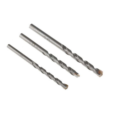 Bosch 5-Piece Twist Drill Bit Set for Masonry, 8mm Max, 5mm Min, Carbide Tipped Bits