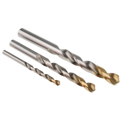 Dormer 25-Piece Twist Drill Bit Set for Multi-Material, 13mm Max, 1mm Min, HSS-TiN Bits