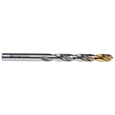 Dormer 19-Piece Twist Drill Bit Set for Multi-Material, 10mm Max, 1mm Min, HSS-TiN Bits