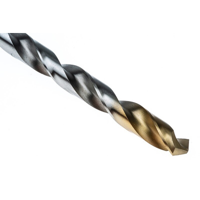 Dormer 19-Piece Twist Drill Bit Set for Multi-Material, 10mm Max, 1mm Min, HSS-TiN Bits