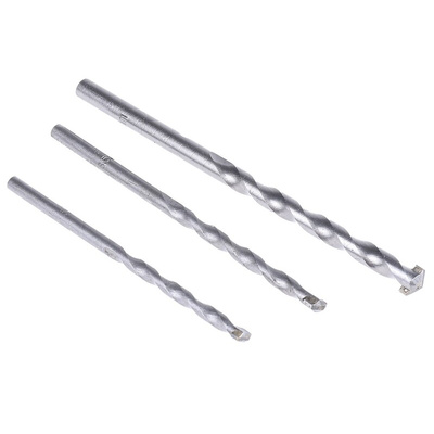 Makita 13-Piece Twist Drill Bit Set for Masonry, 8mm Max, 4mm Min, Tungsten Carbide Tipped Bits