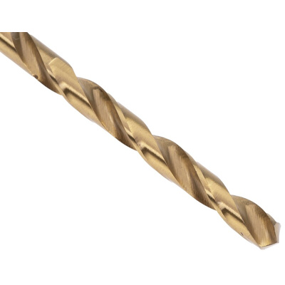 RS PRO HSS Twist Drill Bit, 4.5mm Diameter, 80 mm Overall