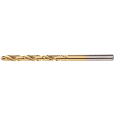 RS PRO HSS Twist Drill Bit, 4.5mm Diameter, 80 mm Overall