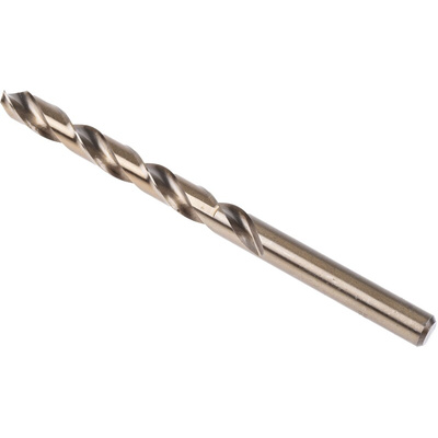 RS PRO HSCo Twist Drill Bit, 8mm Diameter, 117 mm Overall
