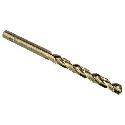 RS PRO HSCo Twist Drill Bit, 6.5mm Diameter, 101 mm Overall