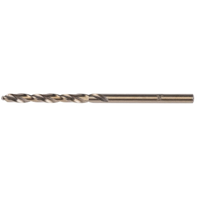 RS PRO HSCo Twist Drill Bit, 3mm Diameter, 61 mm Overall