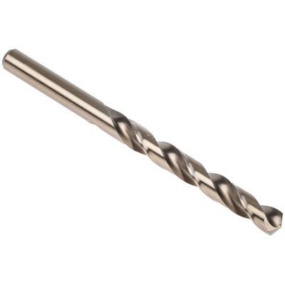 RS PRO HSCo Twist Drill Bit, 10mm Diameter, 133 mm Overall