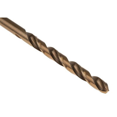 RS PRO HSCo Twist Drill Bit, 5mm Diameter, 86 mm Overall