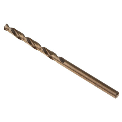 RS PRO HSCo Twist Drill Bit, 3.5mm Diameter, 70 mm Overall