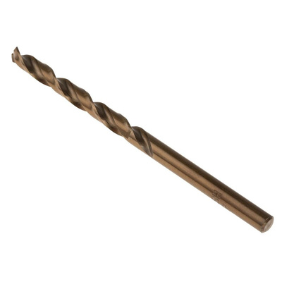 RS PRO HSCo Twist Drill Bit, 4.2mm Diameter, 75 mm Overall