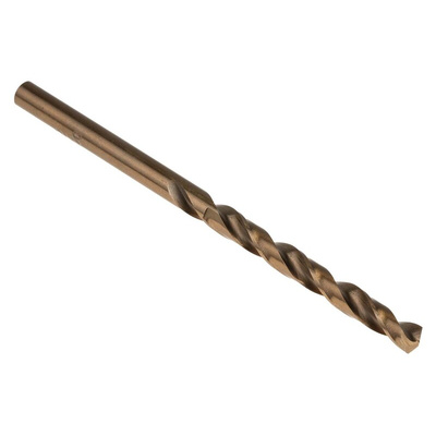 RS PRO HSCo Twist Drill Bit, 4.2mm Diameter, 75 mm Overall