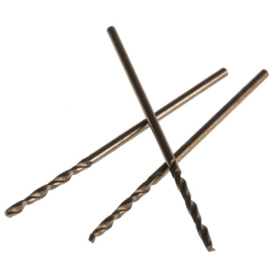 RS PRO HSCo Twist Drill Bit, 1mm Diameter, 34 mm Overall
