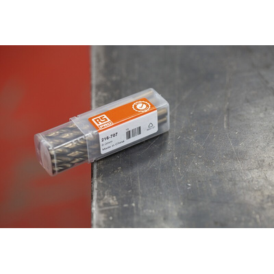 RS PRO HSCo Twist Drill Bit, 6mm Diameter, 93 mm Overall