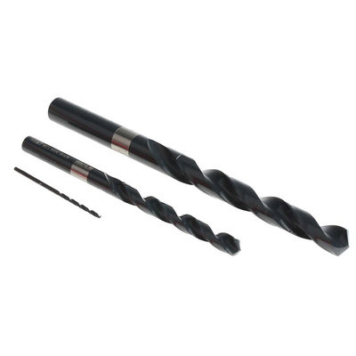 Dormer 21-Piece Twist Drill Bit Set for Multi-Material, 3/8in Max, 1/16in Min, HSS Bits