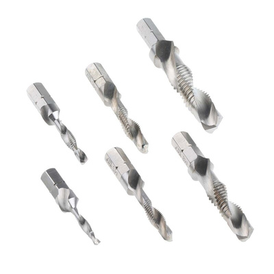 Wera 7-Piece Twist Drill Bit Set for Metal, 8.5mm Max, 2.5mm Min, HSS Bits