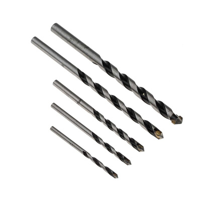 Makita 5-Piece Twist Drill Bit Set for Multi-Material, 10mm Max, 4mm Min, Tungsten Carbide Tipped Bits