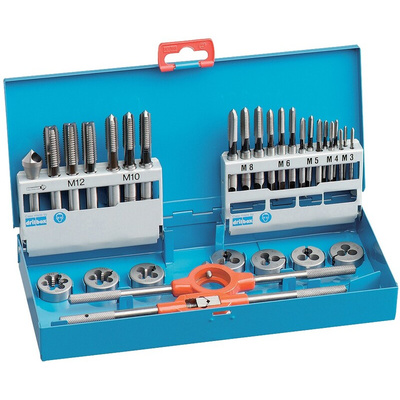 Tivoly 30-Piece, 12mm Max, 3mm Min, HSS Bits